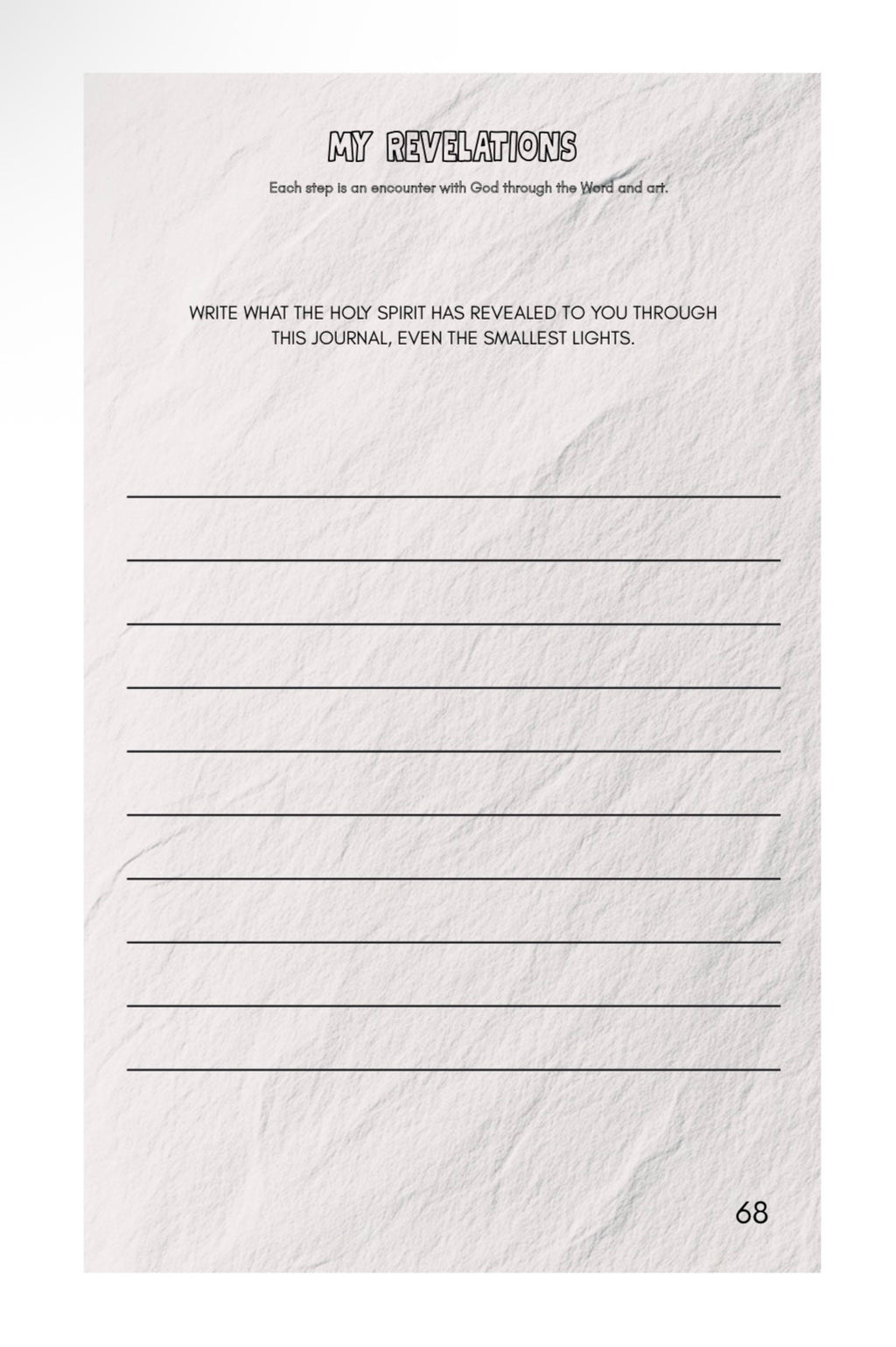 MY PROPHETIC CREATIVITY JOURNAL— DIGITAL PRODUCT