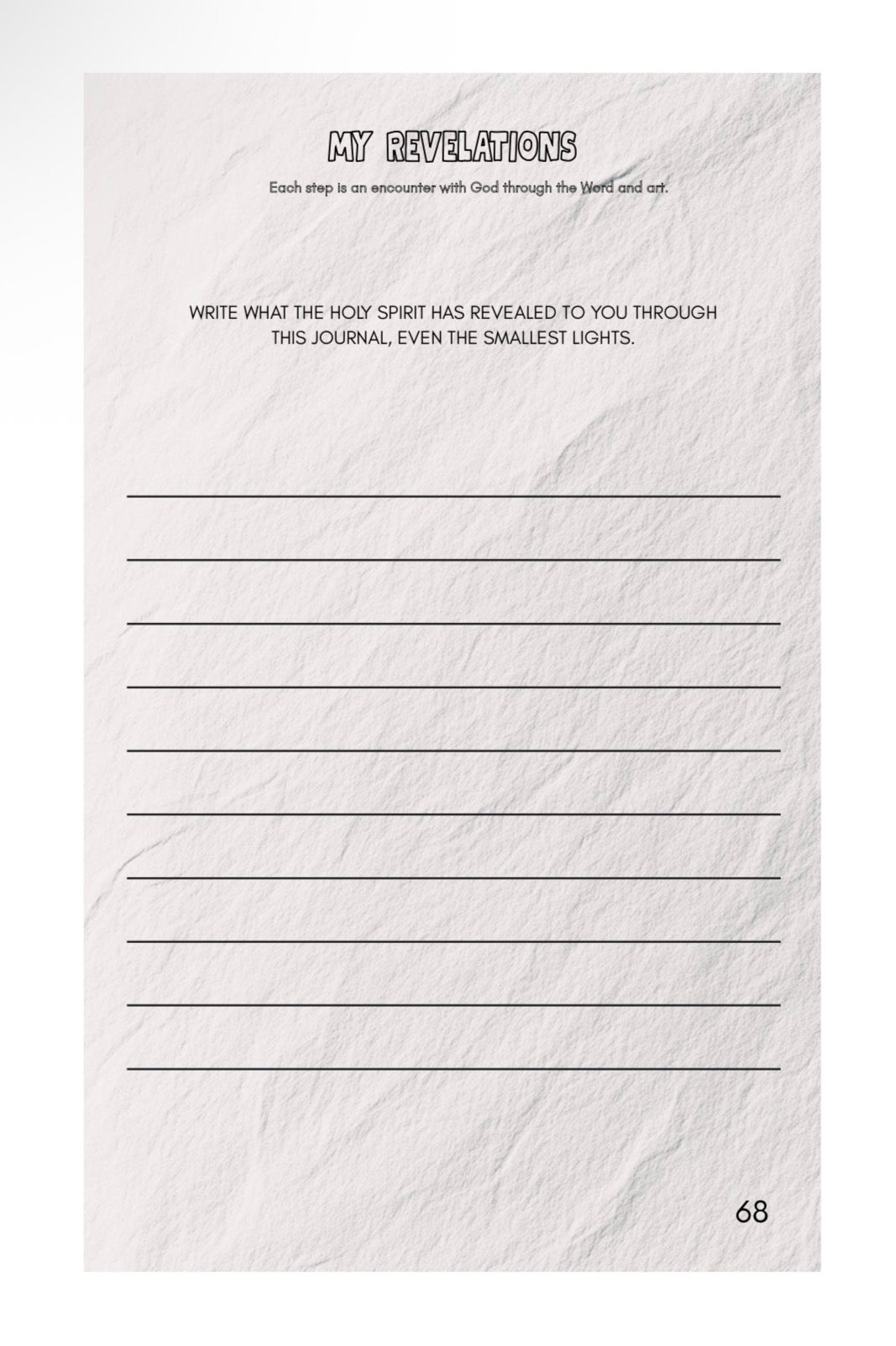 MY PROPHETIC CREATIVITY JOURNAL— DIGITAL PRODUCT