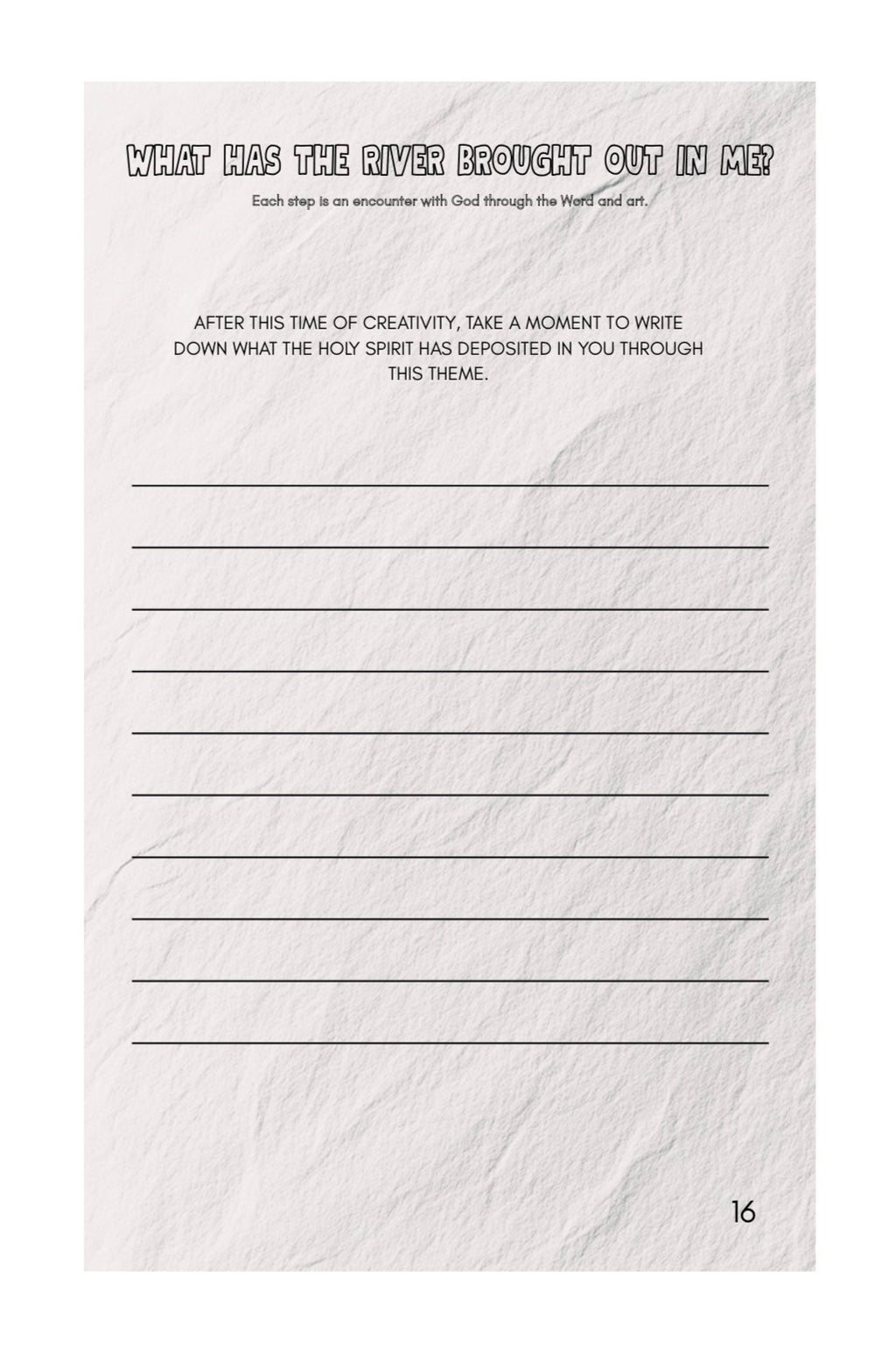 MY PROPHETIC CREATIVITY JOURNAL— DIGITAL PRODUCT