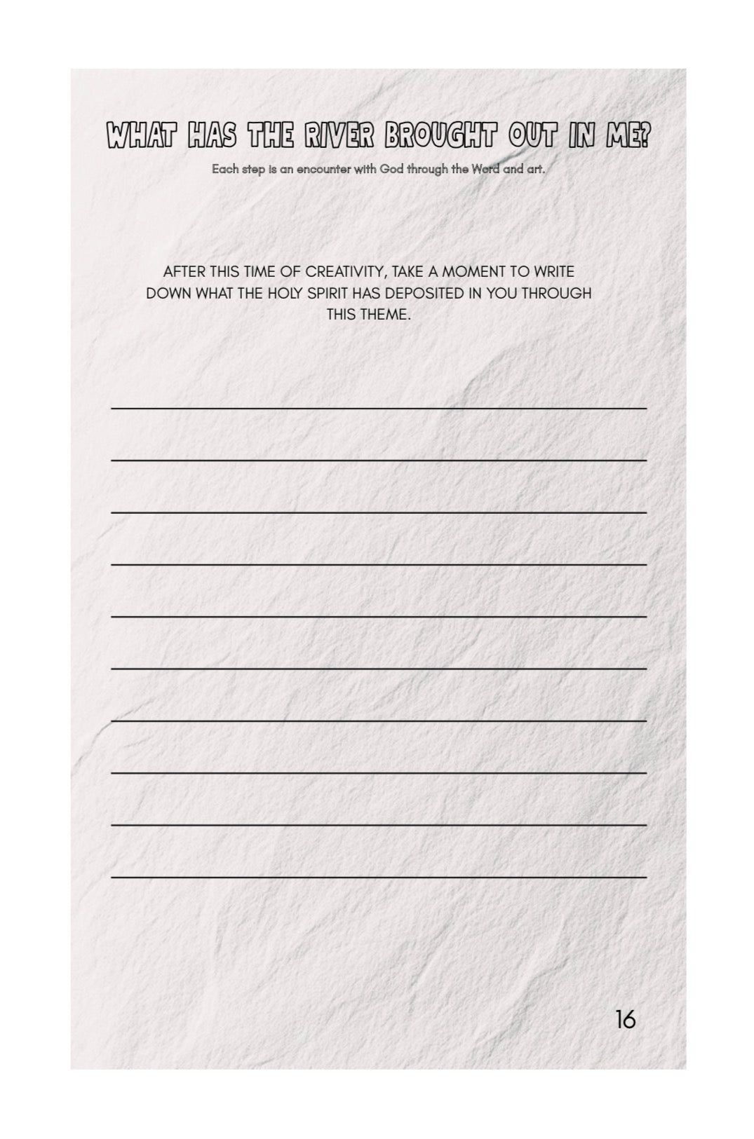 MY PROPHETIC CREATIVITY JOURNAL— DIGITAL PRODUCT
