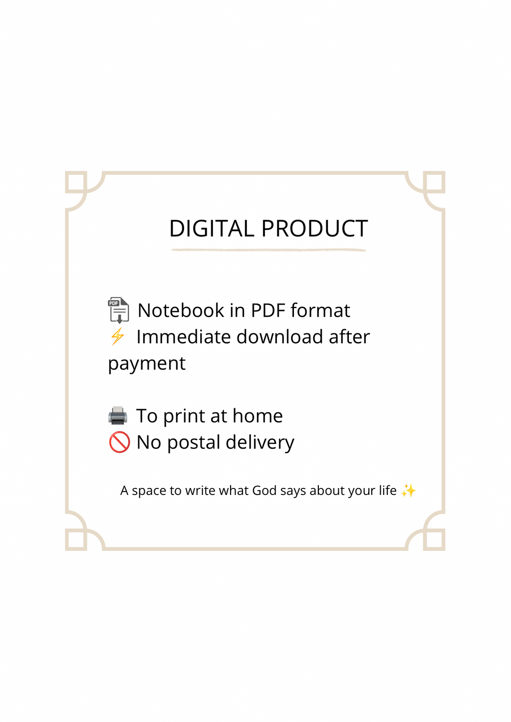 MY PROPHETIC CREATIVITY JOURNAL— DIGITAL PRODUCT